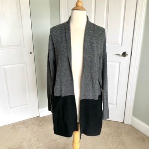 Banana Republic Two Toned Long Cardigan Sweater